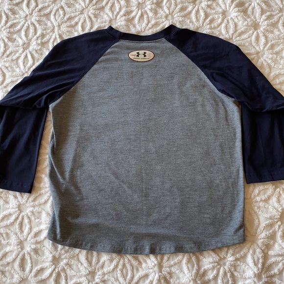 🌸Under Armour 3/4 sleeve baseball tee - Picture 2 of 2